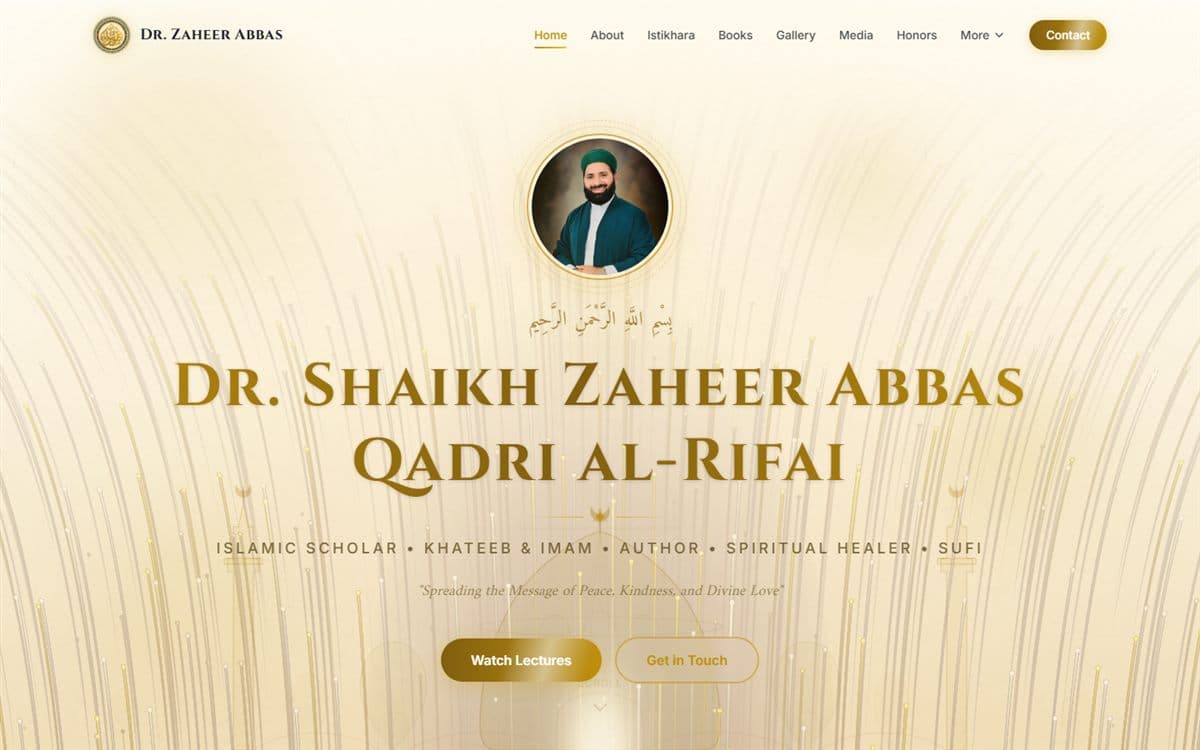 Dr. Shaikh Zaheer Abbas Qadri