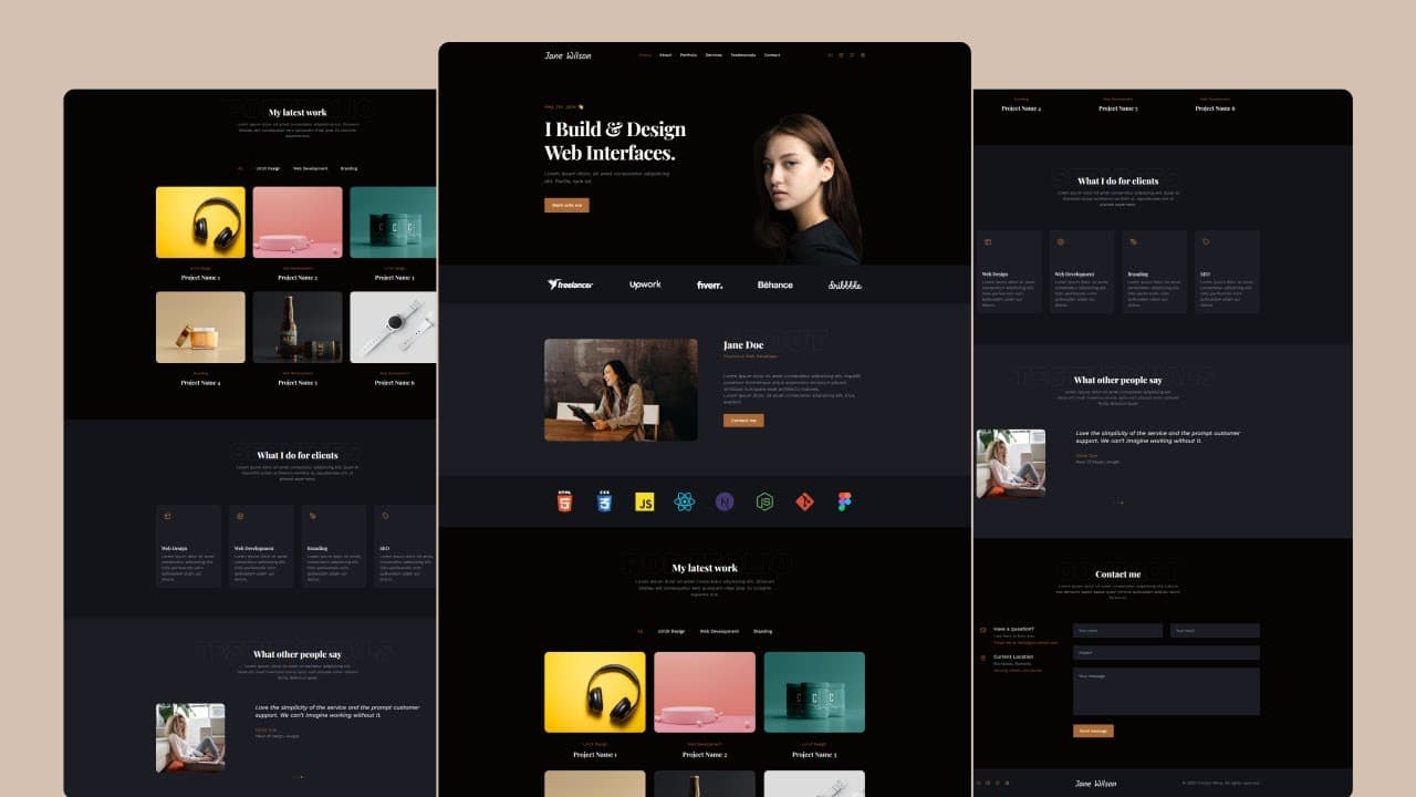 Corporate UI Dashboard